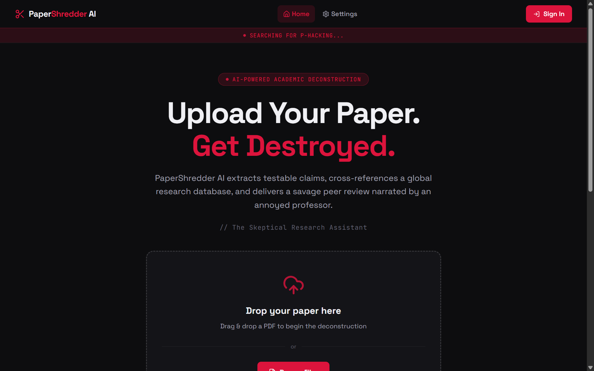 PaperShredder AI